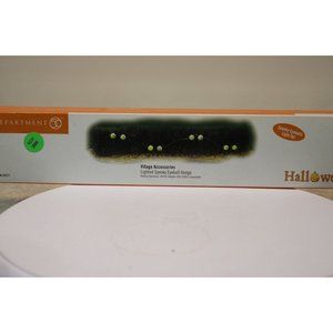 Dept 56 Halloween Village - Lighted Spooky Eyeball Hedge